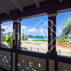 5 Bed-rooms Front-beach At Orient , Quarter of Orleans Sint Maarten/Saint Martin